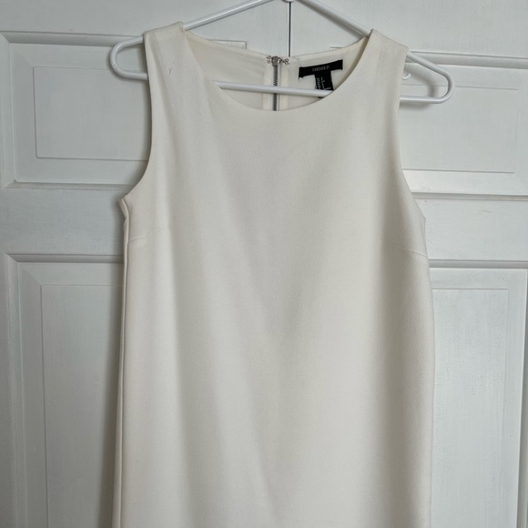 Forever 21 white shift dress - Picture 2 of 4